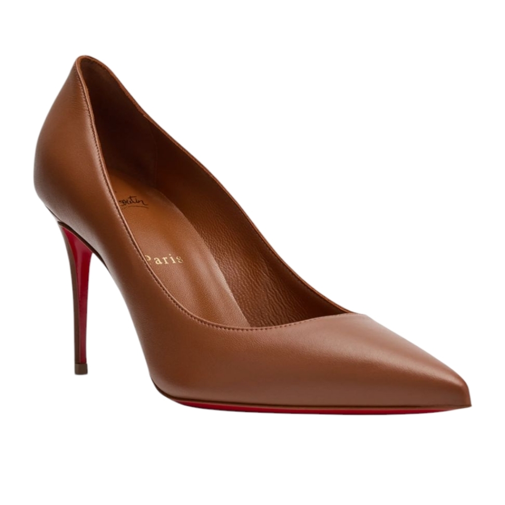 Christian Louboutin Kate Napa Red Sole Classic Pumps Heels